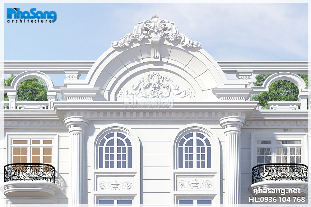 khách sạn pháp tuyệt đẹp với mái sảnh